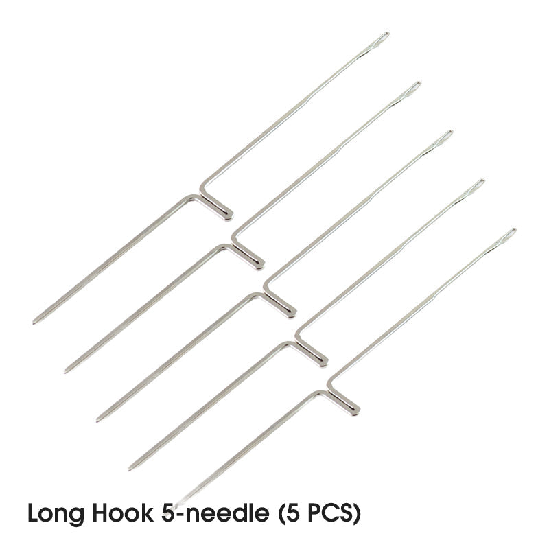 Crochets à tricoter avec languette pour pulls