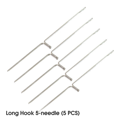 Crochets à tricoter avec languette pour pulls