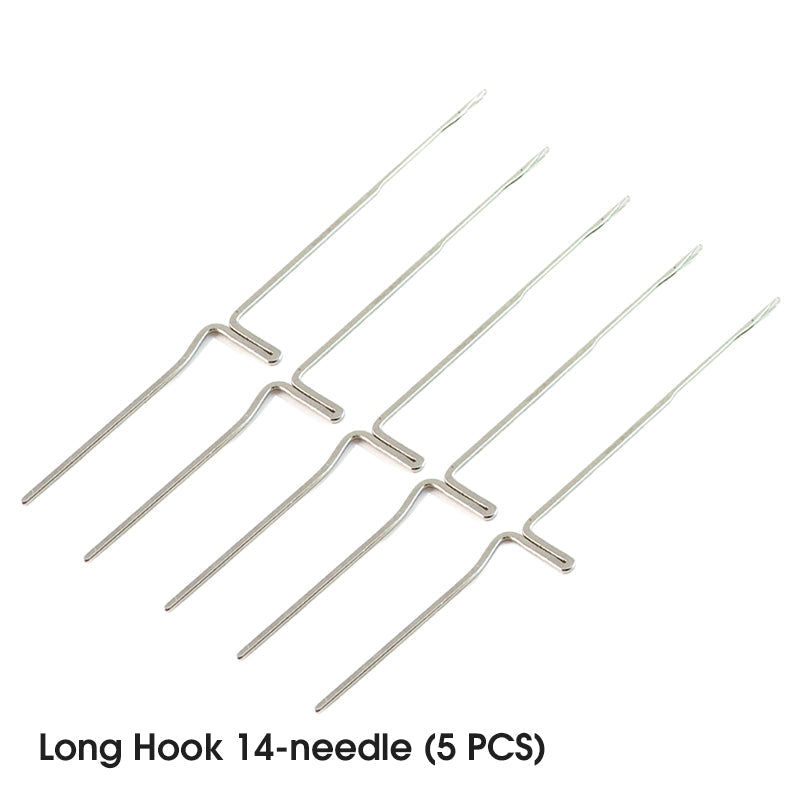 Crochets à tricoter avec languette pour pulls