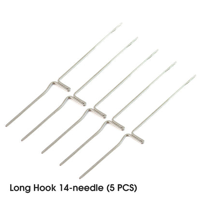 Crochets à tricoter avec languette pour pulls