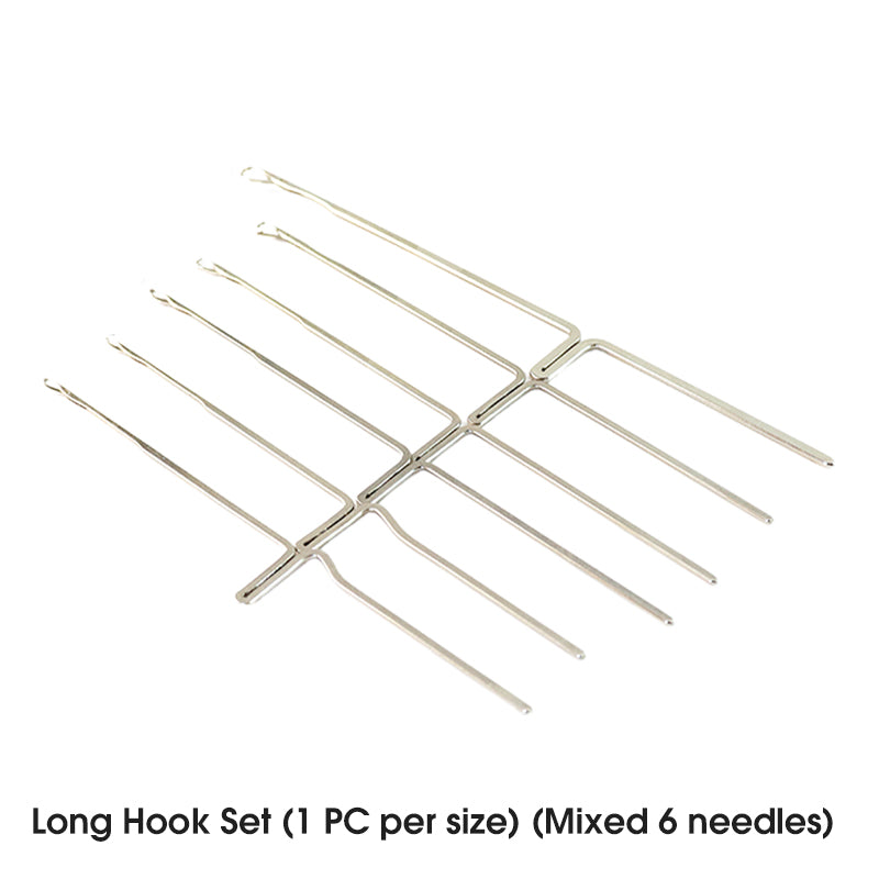 Crochets à tricoter avec languette pour pulls