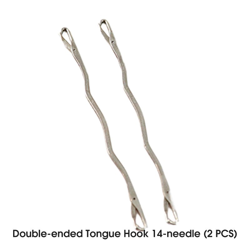 Crochets à tricoter avec languette pour pulls