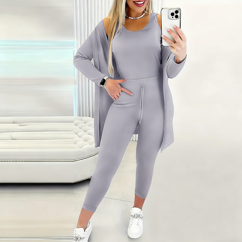 💕Ensemble 3 pièces décontracté et élégant pour femme