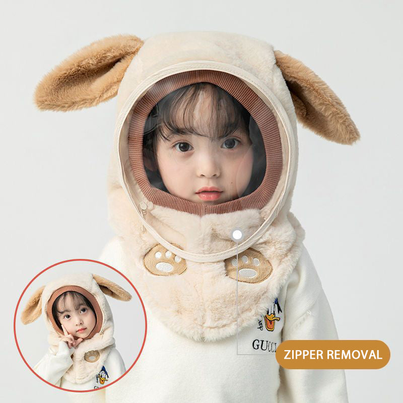 ⏳Offre spéciale à durée limitée⏰Bonnet d'hiver pour enfants avec masque détachable et coupe-vent