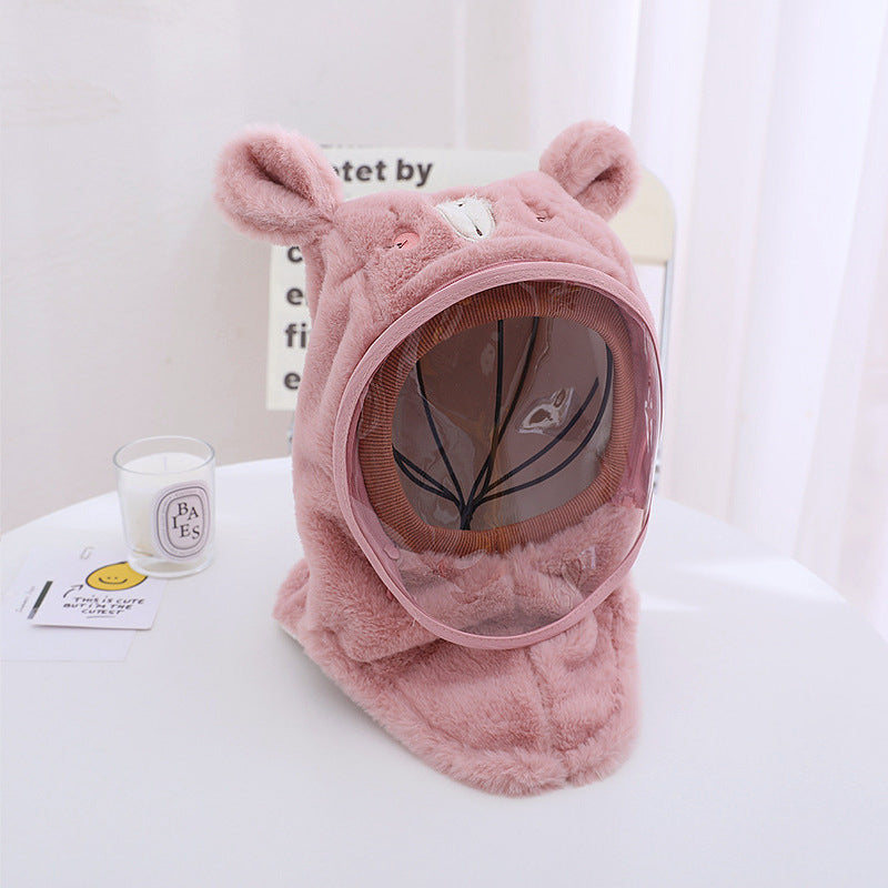 ⏳Offre spéciale à durée limitée⏰Bonnet d'hiver pour enfants avec masque détachable et coupe-vent