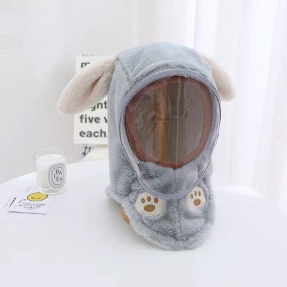 ⏳Offre spéciale à durée limitée⏰Bonnet d'hiver pour enfants avec masque détachable et coupe-vent