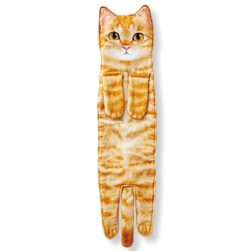 🎁DERNIER JOUR DE SOLDES 50% DE RÉDUCTION✨😺Serviette à main mignonne avec motif chat🐾