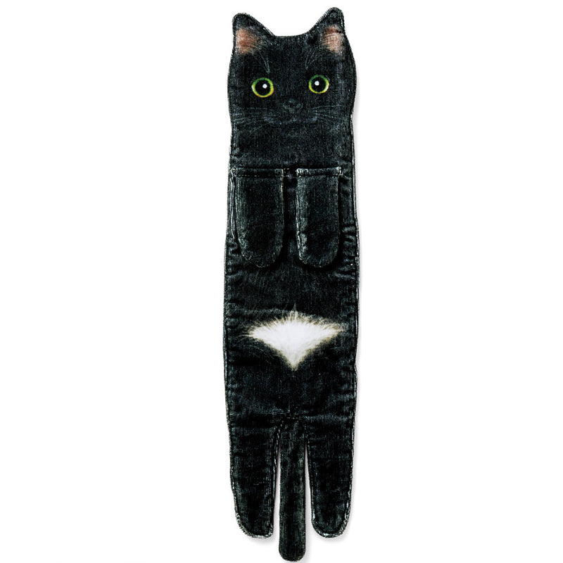 🎁DERNIER JOUR DE SOLDES 50% DE RÉDUCTION✨😺Serviette à main mignonne avec motif chat🐾