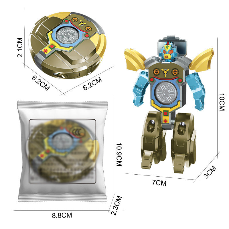 Toupie anti-stress transformable