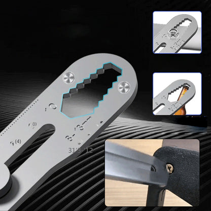 Couteau utilitaire polyvalent avec lame rétractable cassable