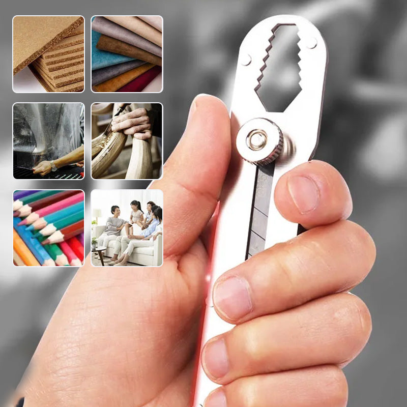 Couteau utilitaire polyvalent avec lame rétractable cassable