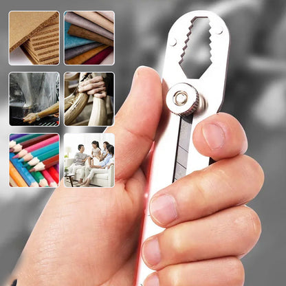 Couteau utilitaire polyvalent avec lame rétractable cassable