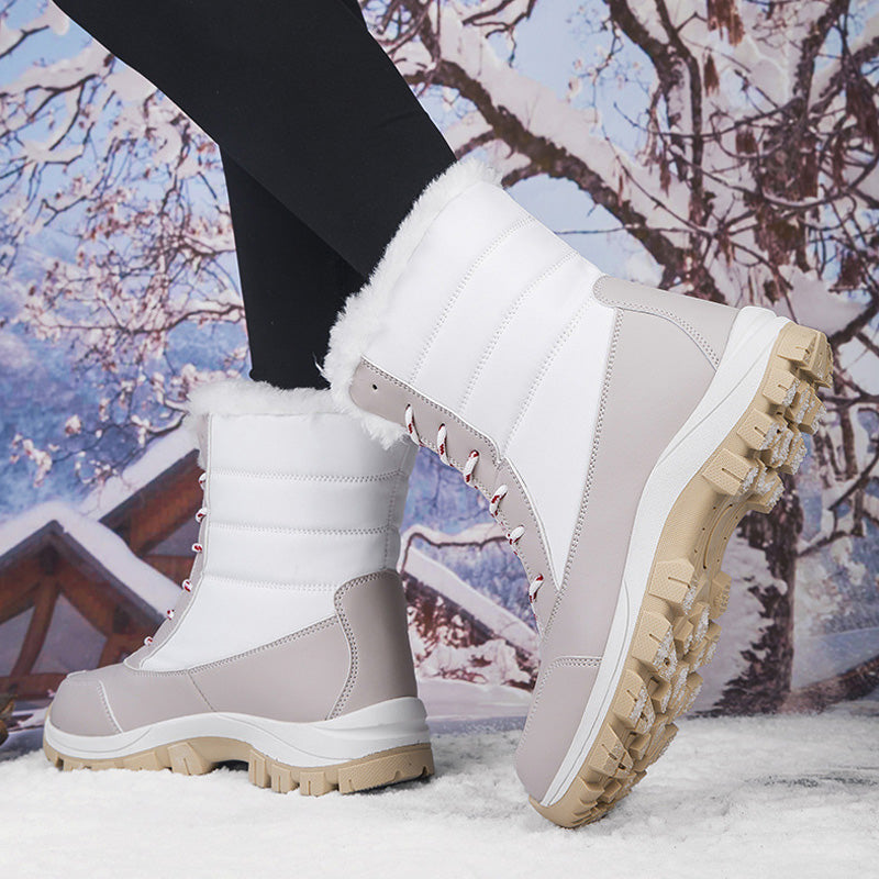 📢 60 % de réduction !!! Bottes d’hiver imperméables & ultra-chaudes pour femmes – élégantes, antidérapantes & respirantes ! ❄️👢