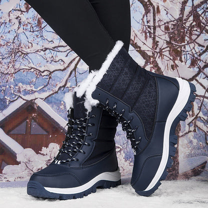 📢 60 % de réduction !!! Bottes d’hiver imperméables & ultra-chaudes pour femmes – élégantes, antidérapantes & respirantes ! ❄️👢