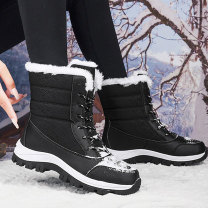 📢 60 % de réduction !!! Bottes d’hiver imperméables & ultra-chaudes pour femmes – élégantes, antidérapantes & respirantes ! ❄️👢