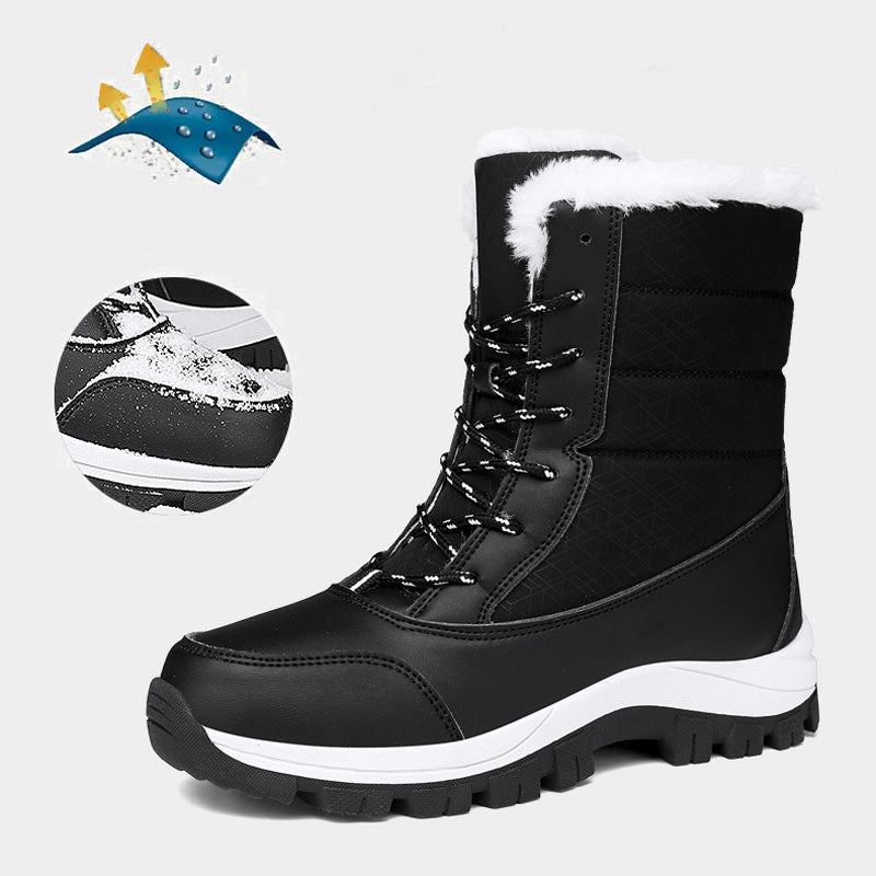 📢 60 % de réduction !!! Bottes d’hiver imperméables & ultra-chaudes pour femmes – élégantes, antidérapantes & respirantes ! ❄️👢