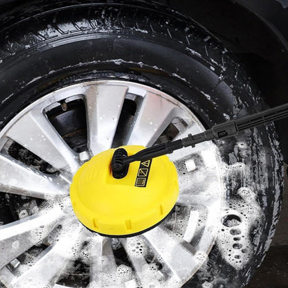 Tête de brosse ronde haute pression pour le nettoyage du sol