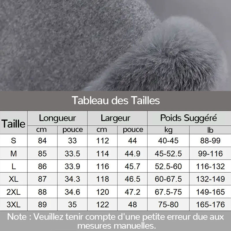 (💗Offre spéciale - 50% de réduction) Manteau à col en fourrure premium pour femmes, automne et hiver🔥Chaleureux et élégant