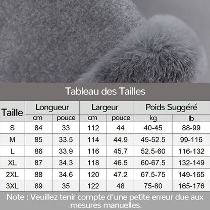 (💗Offre spéciale - 50% de réduction) Manteau à col en fourrure premium pour femmes, automne et hiver🔥Chaleureux et élégant