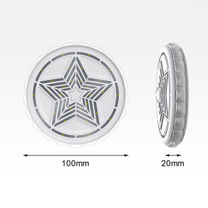 🔥 50% DE RÉDUCTION ! ✨ Lampe Voiture Magnétique - Rechargeable Type-C, 6 Modes Lumineux, Installation Sans Outil 🚗💡