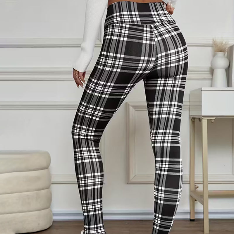 ❤️Leggings en polaire à carreaux pour femmes🔥