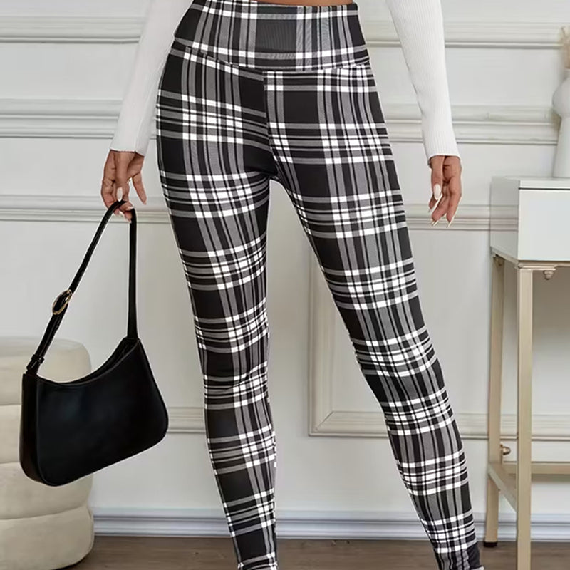 ❤️Leggings en polaire à carreaux pour femmes🔥