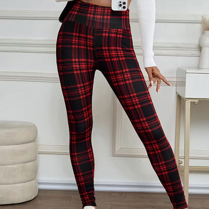 ❤️Leggings en polaire à carreaux pour femmes🔥