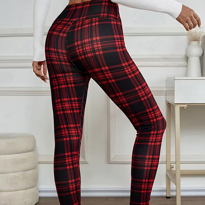 ❤️Leggings en polaire à carreaux pour femmes🔥