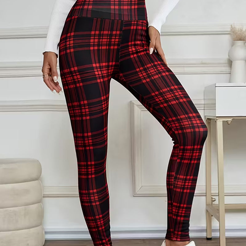 ❤️Leggings en polaire à carreaux pour femmes🔥