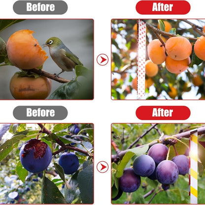 Ruban adhésif réfléchissant double face pour effaroucher les oiseaux Ruban adhésif réfléchissant double face pour effaroucher les oiseaux