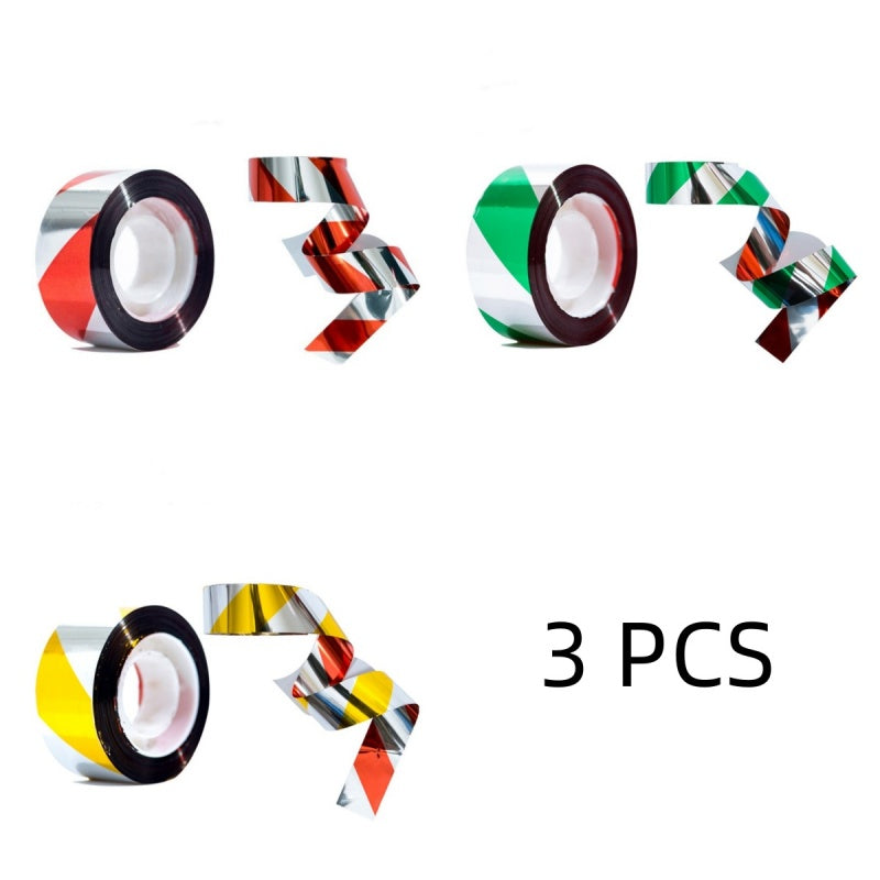 Ruban adhésif réfléchissant double face pour effaroucher les oiseaux Ruban adhésif réfléchissant double face pour effaroucher les oiseaux