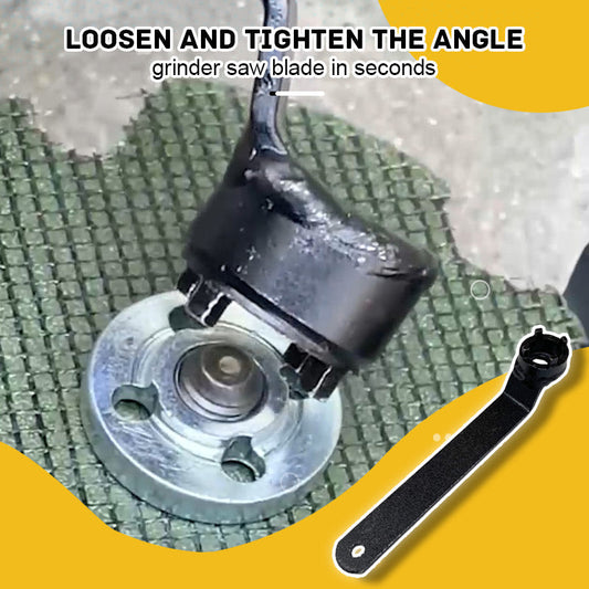 🔥 1 Acheté, 1 Offert ! ✨ Clé Réglage 4 Griffes pour Meuleuse d'Angle - Acier Outil Antidérapant, Changement de Lame Rapide 🔧⚙️