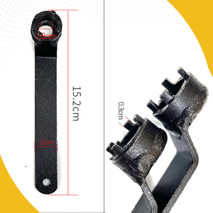 🔥 1 Acheté, 1 Offert ! ✨ Clé Réglage 4 Griffes pour Meuleuse d'Angle - Acier Outil Antidérapant, Changement de Lame Rapide 🔧⚙️