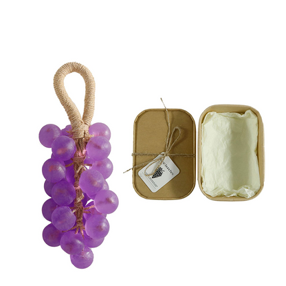⏳Spécial à durée limitée⏰Savon artisanal à la fraise/au raisin🍓🍇🧼