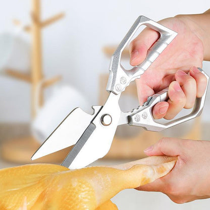 🔥 50 % de réduction ! Ciseaux de cuisine multifonctionnels – Acier inoxydable ultra-tranchant, idéal pour viande, herbes & noix ✂️🦴