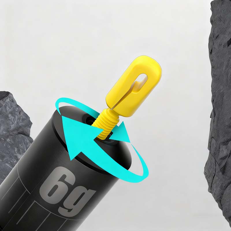 Plomb coulissant à dégagement rapide