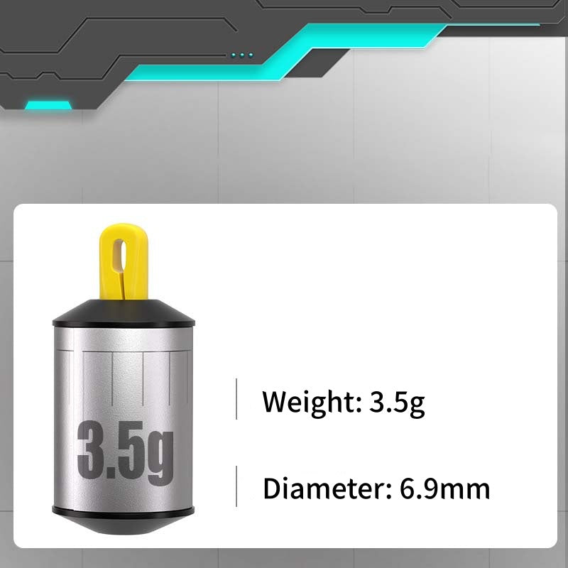 Plomb coulissant à dégagement rapide