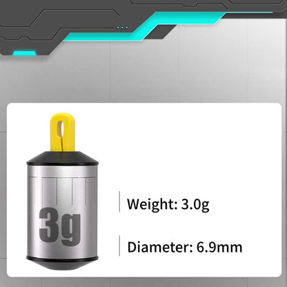 Plomb coulissant à dégagement rapide
