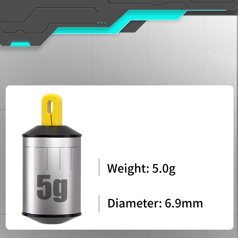 Plomb coulissant à dégagement rapide