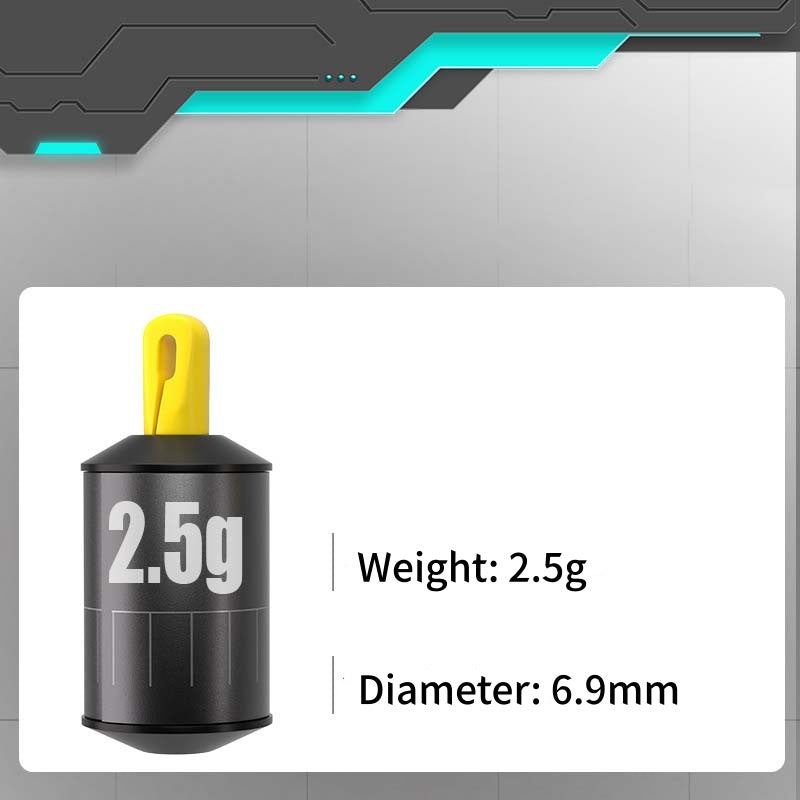 Plomb coulissant à dégagement rapide