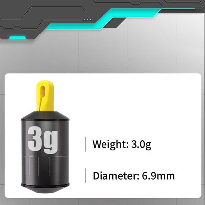 Plomb coulissant à dégagement rapide