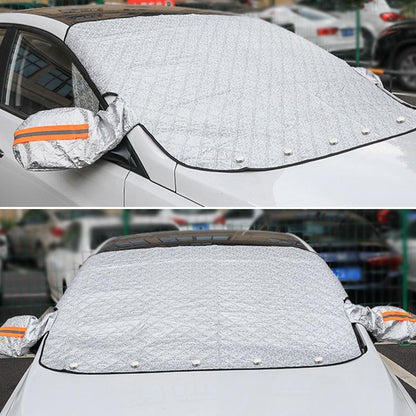 🚗 ACHETEZ 2 OFFREZ 1! ✨ Couverture Magnétique Contre la Neige pour Pare-brise - Isolation Thermique 4 Couches avec Installation Rapide pour Protection Antigel ❄️🔗