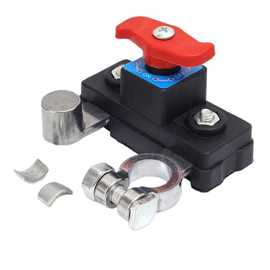 🔥 50% DE RÉDUCTION ! ✨ Interrupteur de Déconnexion Batterie Voiture - 12V-24V Compatible, Coque Ignifuge, Urgence et Maintenance ⚡🚘