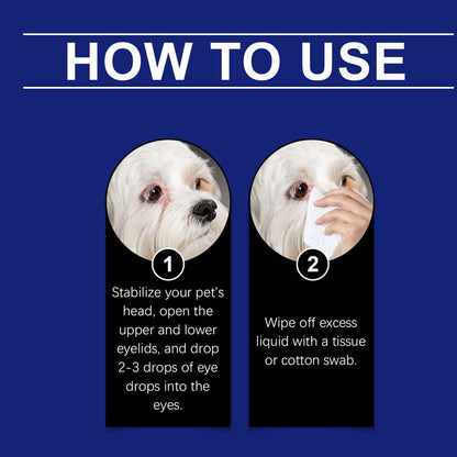 🐶🐱 Gouttes Oculaires pour Chiens et Chats 💧👁️