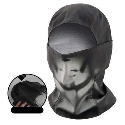 🔥 50% DE RÉDUCTION ! ✨ Cagoule Thermochrome - Technologie Chromique, Protection Totale, Idéal pour Sports d'Hiver ❄️🔮