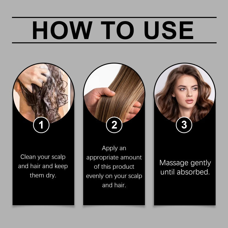 🔥Huile capillaire intensive à la protéine d'œuf | 2 achetés, 1 offert✨