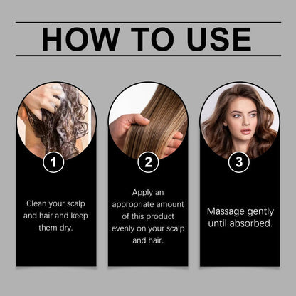 🔥Huile capillaire intensive à la protéine d'œuf | 2 achetés, 1 offert✨