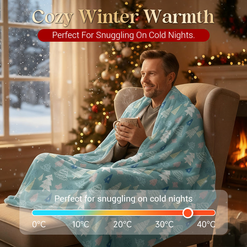 Plaid de Noël Douillet