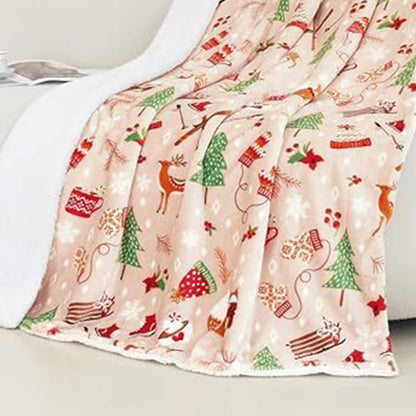 Plaid de Noël Douillet