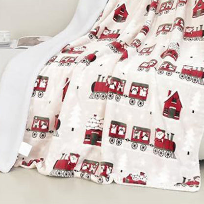 Plaid de Noël Douillet